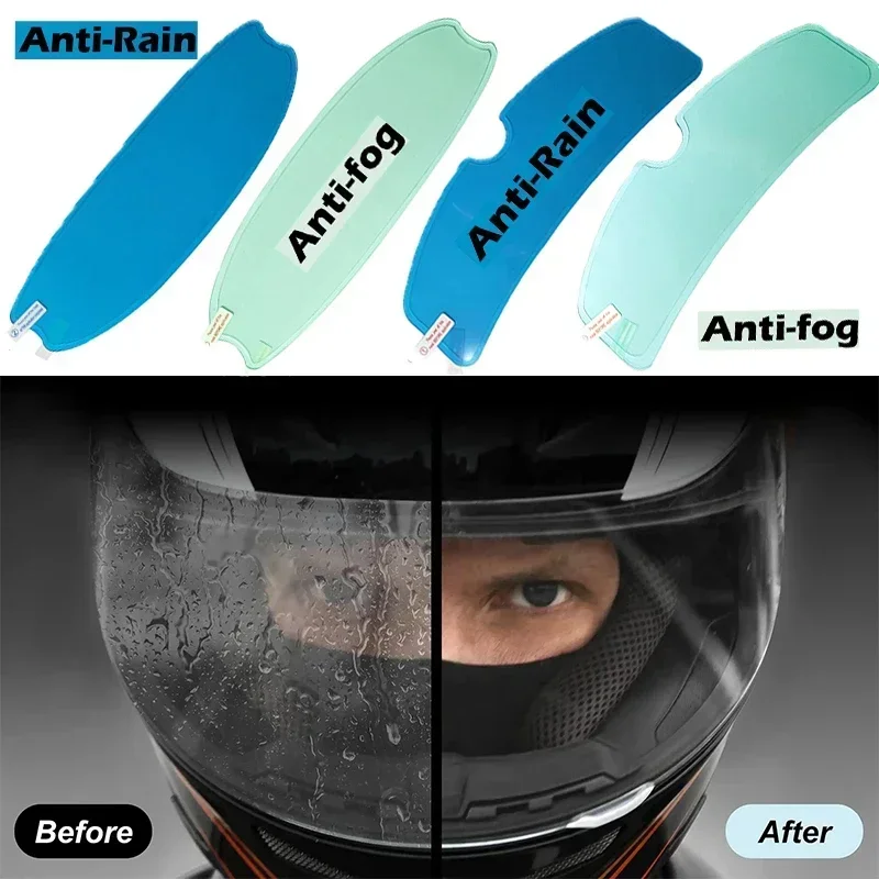 Motorcycle Helmets - 1/4 шт. Прозрачная пленка-наклейка для мотоциклетного