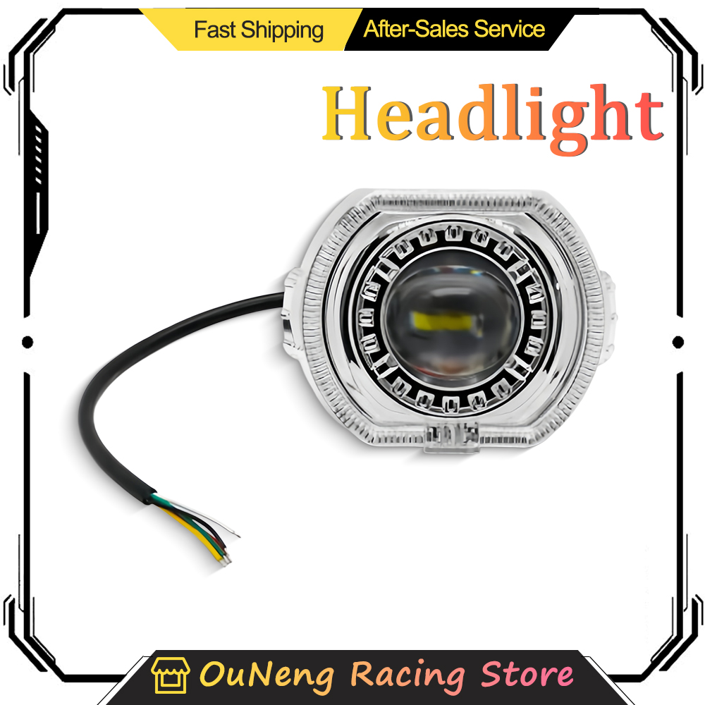 Universal Motorcycle Led Headlight Projector - 2,5-дюймовая светодиодная фара-проектор для мотоцикла с