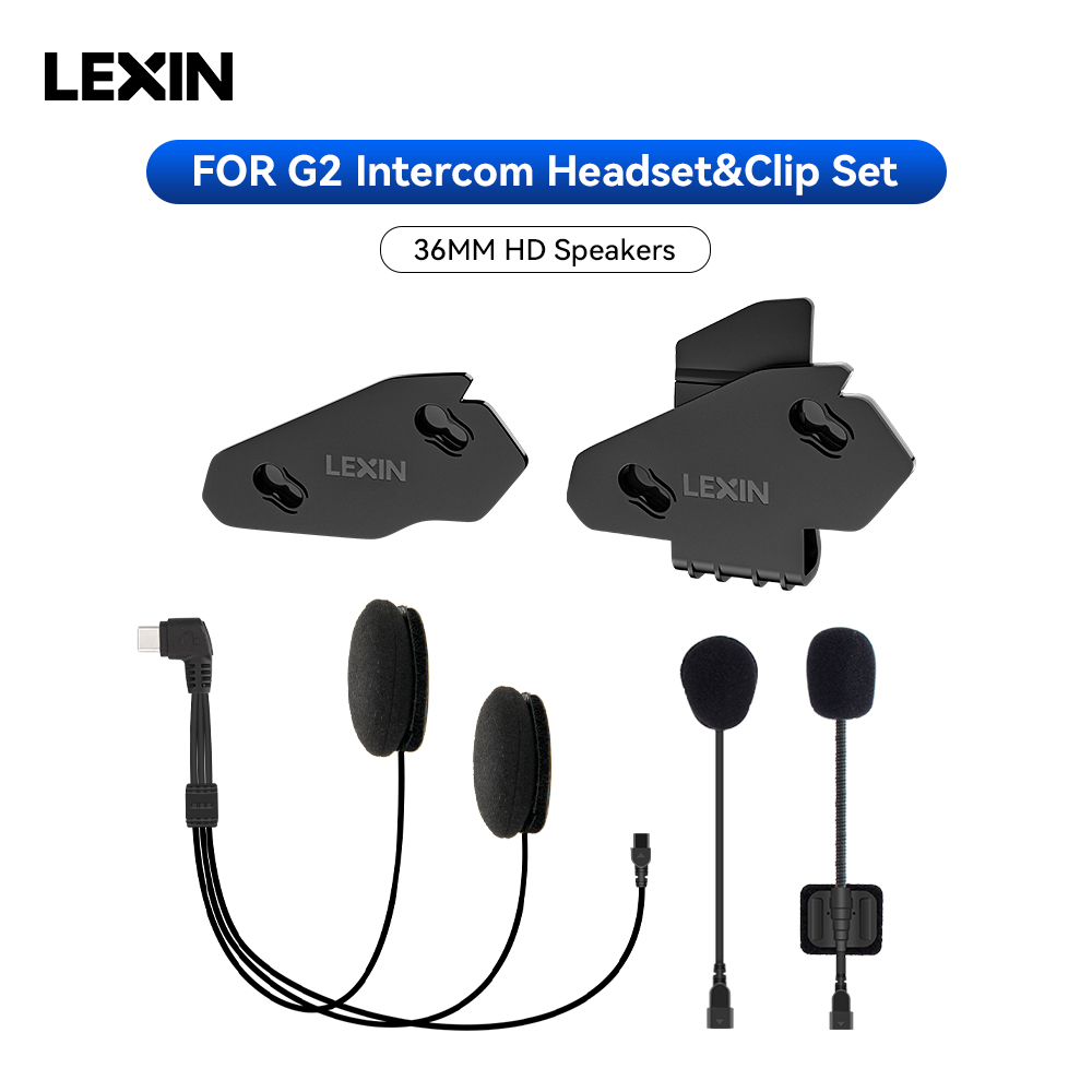 Full Face Motorcycle Helmet With Bluetooth - LEXIN-G2 мотоциклетная гарнитура для внутренней связи