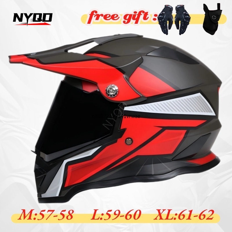 Modular Flip Up Motorcycle Helmet Dot Approved - Мотоциклетный шлем с двойным визором, модульный,