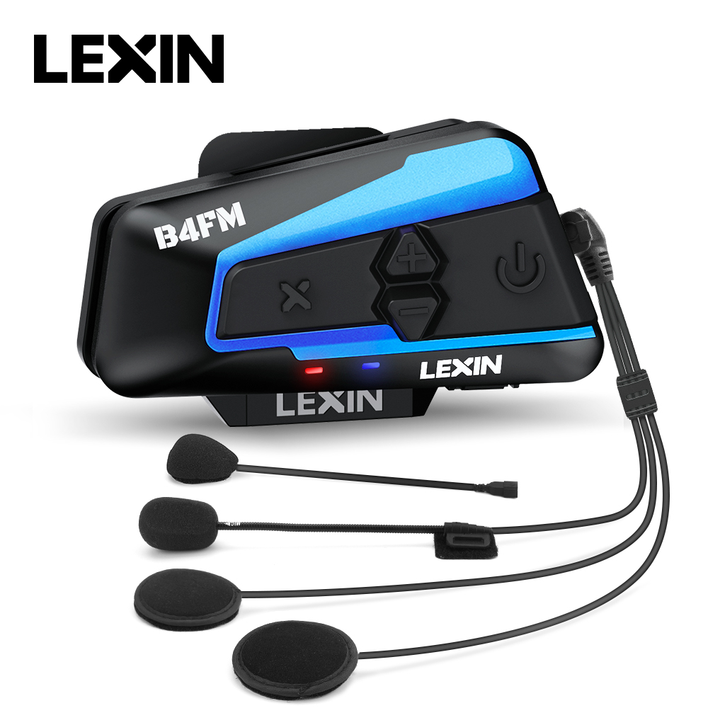 Гарнитура Lexin B4FM-X для мот – обзор и цена Full Face Motorcycle Helmet With Bluetooth