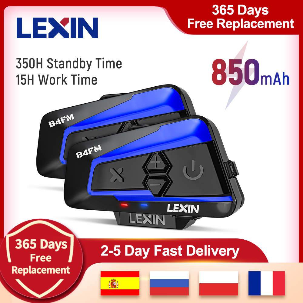 Lexin Motorcycle Bluetooth Hel – обзор и цена Universal Motorcycle Helmet Intercom Headset