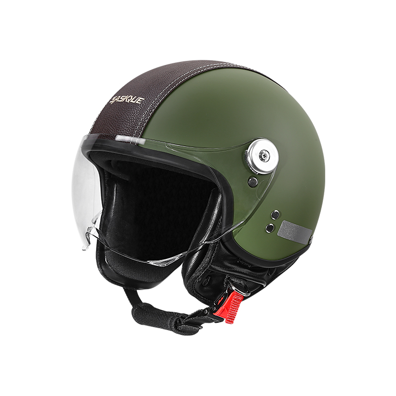Винтажный мотоциклетный шлем с – обзор и цена Vintage Open Face Retro Helmet