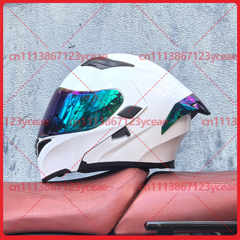 Мотошлем Orz с модульной конст – обзор и цена Dual Visor Motorcycle Racing Helmet