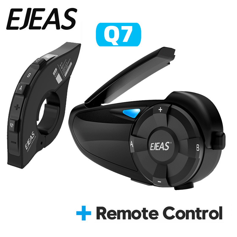 EJEAS Q7 Гарнитура для мотоцик – обзор и цена Universal Motorcycle Helmet Intercom Headset