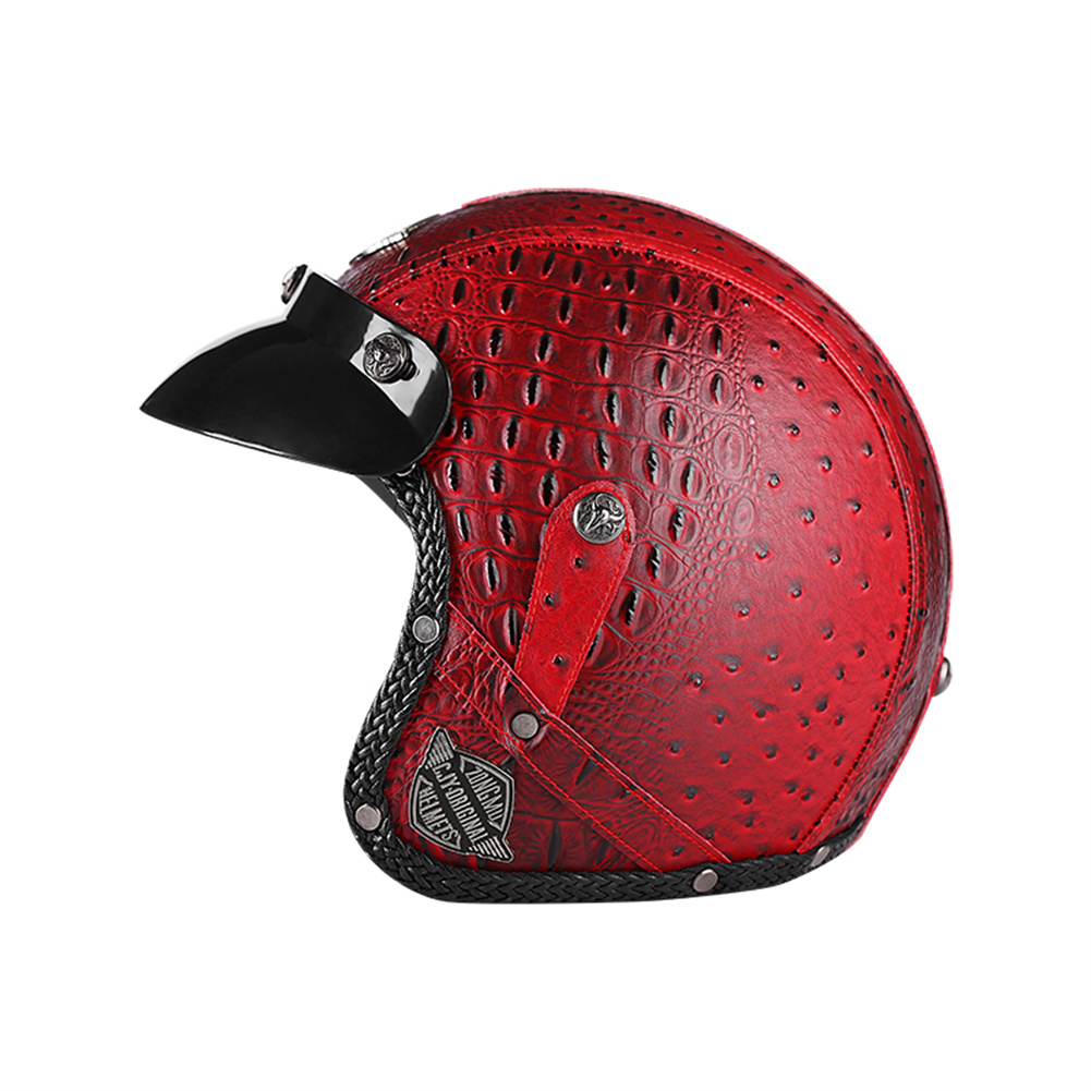 DOT 3/4 мотоциклетные ретро мо – обзор и цена Vintage Open Face Retro Helmet