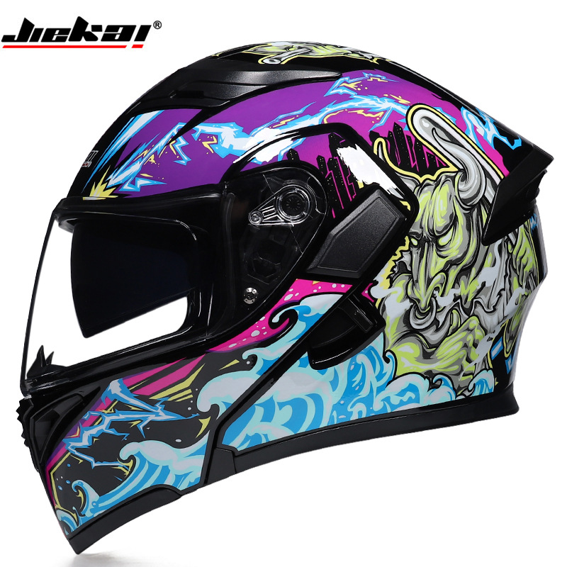 W Bluetooth противотуманный шл – обзор и цена Full Face Motorcycle Helmet With Bluetooth