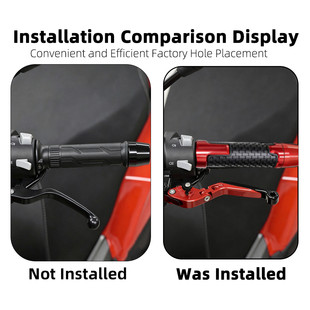 Аксессуары для мотоциклов YAMA – обзор и цена Cnc Aluminum Adjustable Brake Clutch Levers
