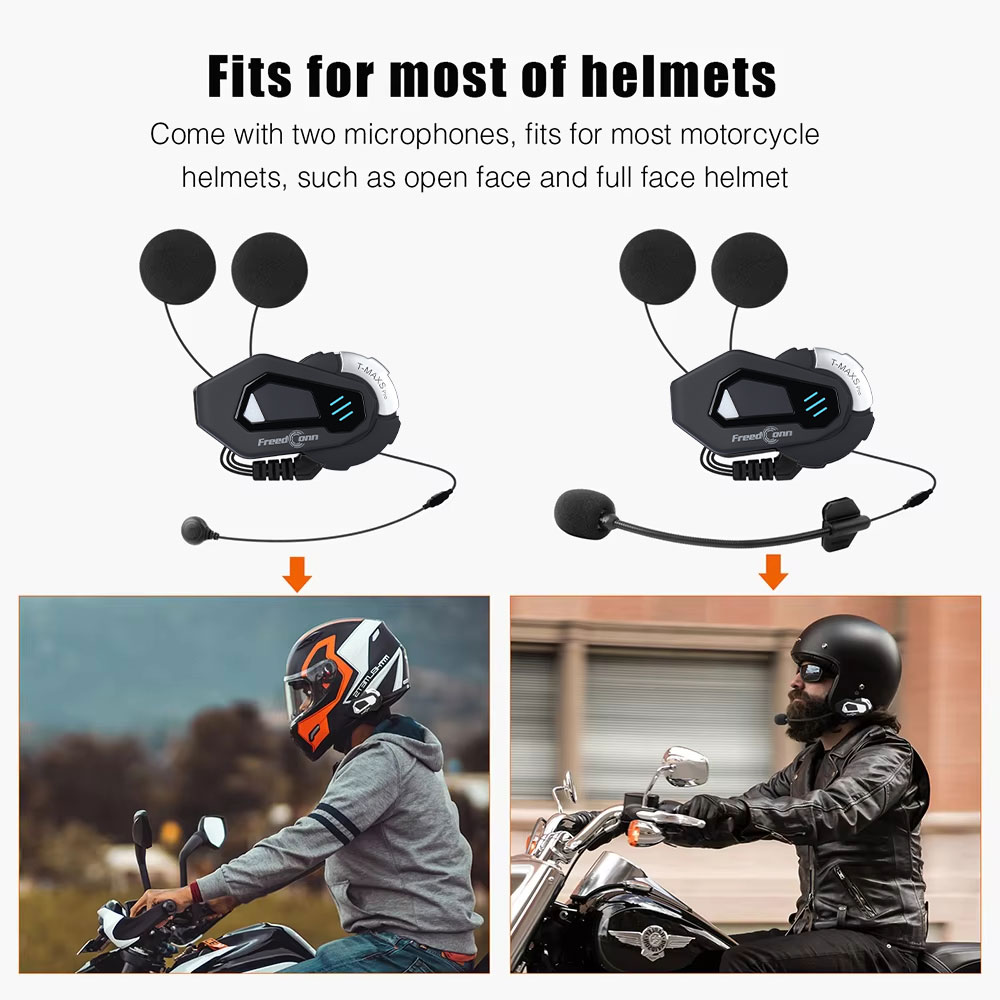 Мотоциклетная Bluetooth-гарнит – обзор и цена Full Face Motorcycle Helmet With Bluetooth