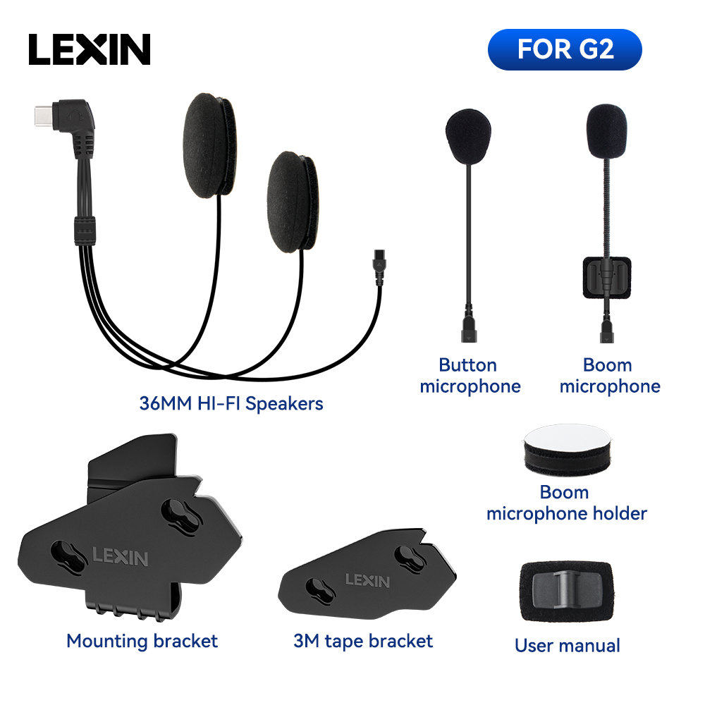 LEXIN-G2 мотоциклетная гарниту – обзор и цена Full Face Motorcycle Helmet With Bluetooth