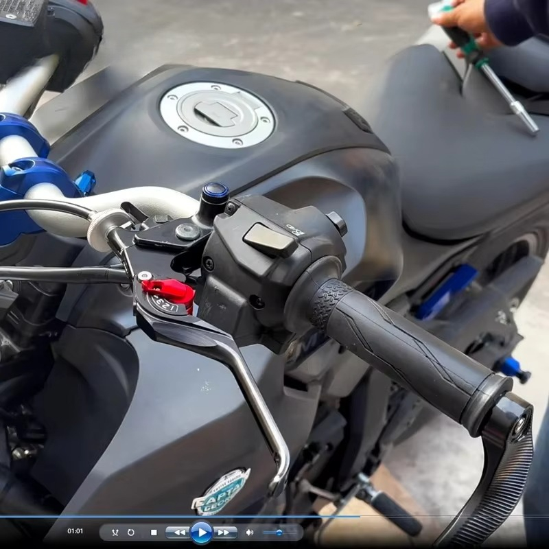 Новинка для Yamaha MT07 2025 2 – обзор и цена Cnc Aluminum Adjustable Brake Clutch Levers