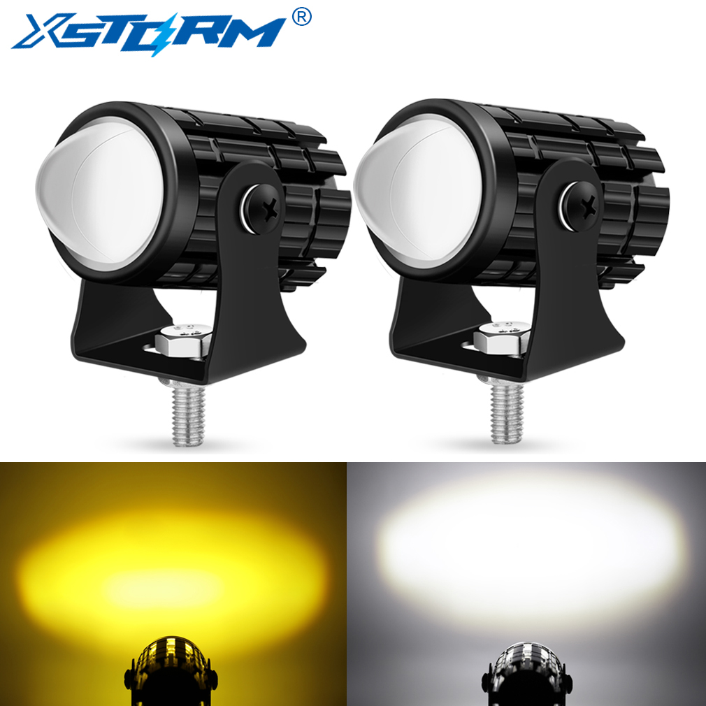 Универсальный мотоциклетный св – обзор и цена Universal Motorcycle Led Headlight Projector